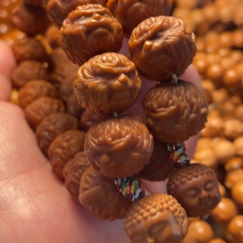 手串猴头核桃达*舞台 