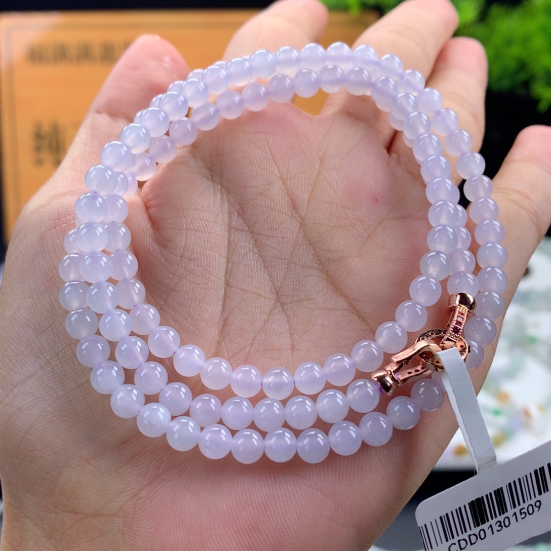 翡翠未镶嵌手链卡5