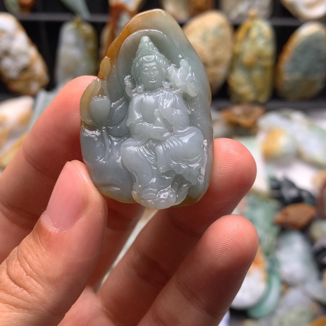 定制翡翠未镶嵌阳*翡翠