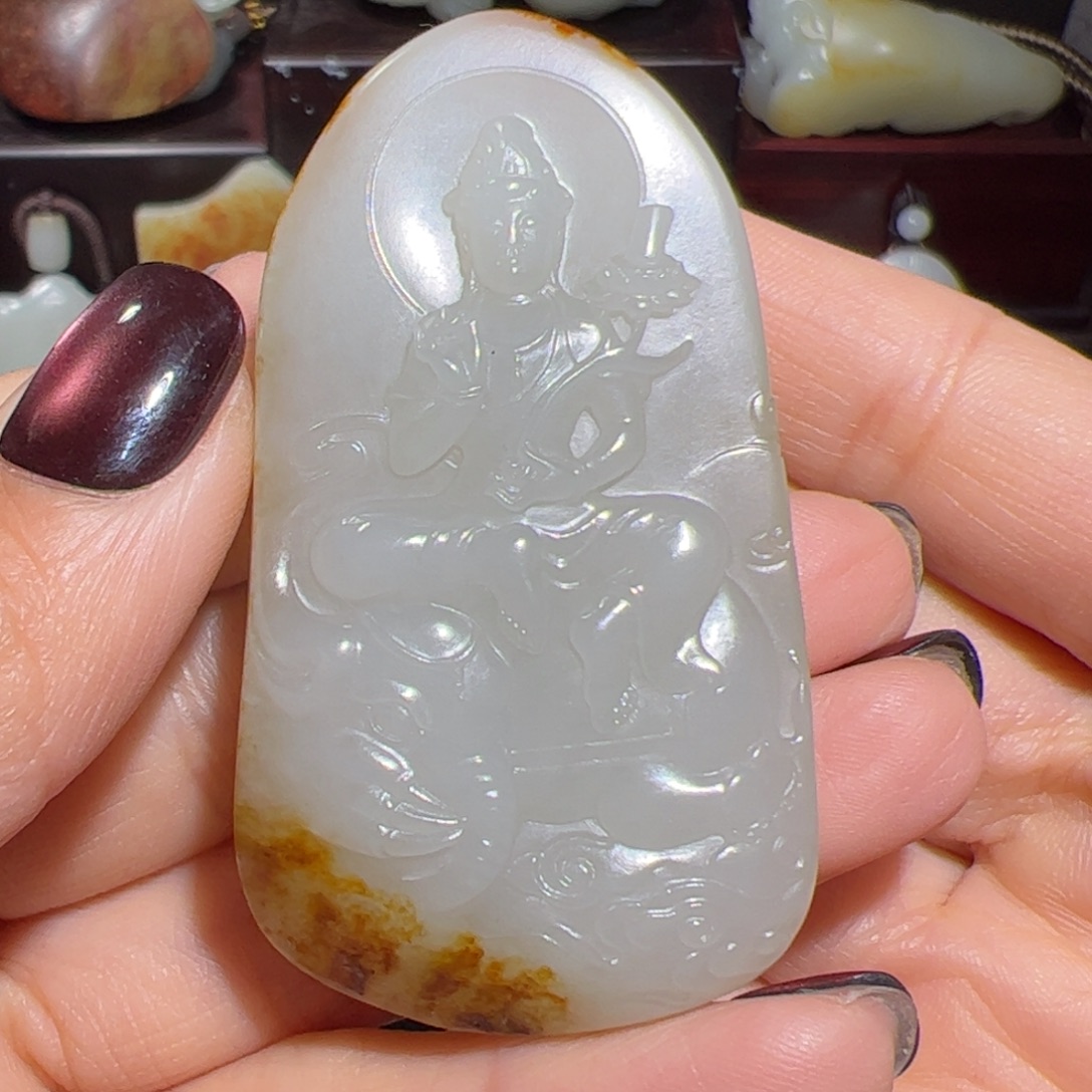 和田玉（子料）未镶嵌颈饰