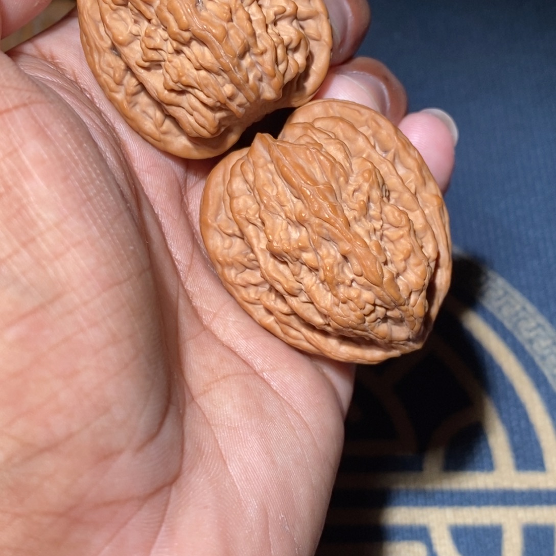 吊坠文玩核桃40尺寸蓟县虎头王