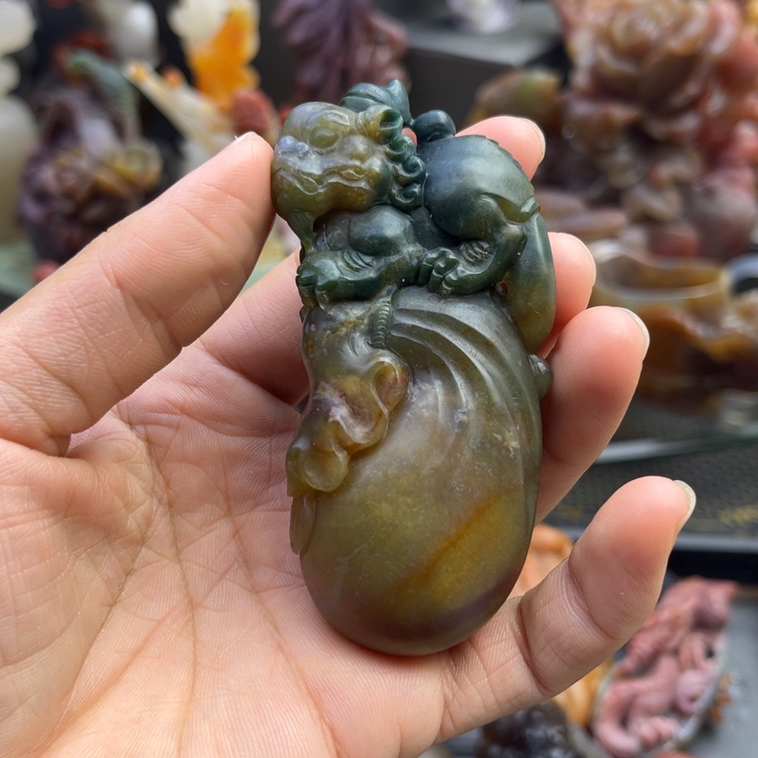 石英质玉未镶嵌颈饰6***兴