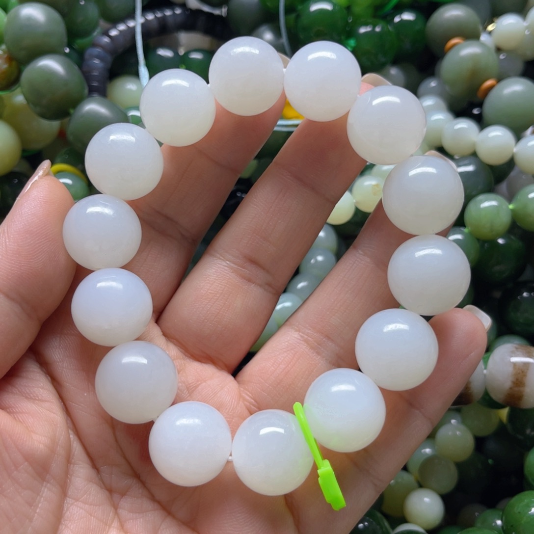 和田玉手链未镶嵌