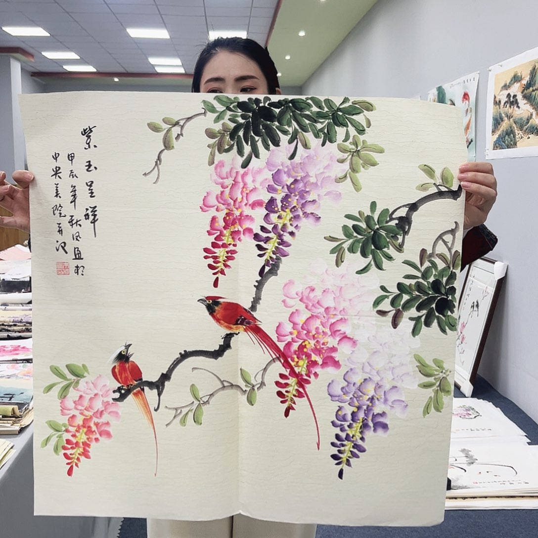 国画国画纯手绘作品