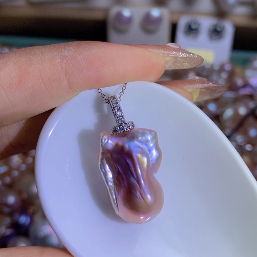 【闪购商品】淡水珍珠天然淡水珍珠合金