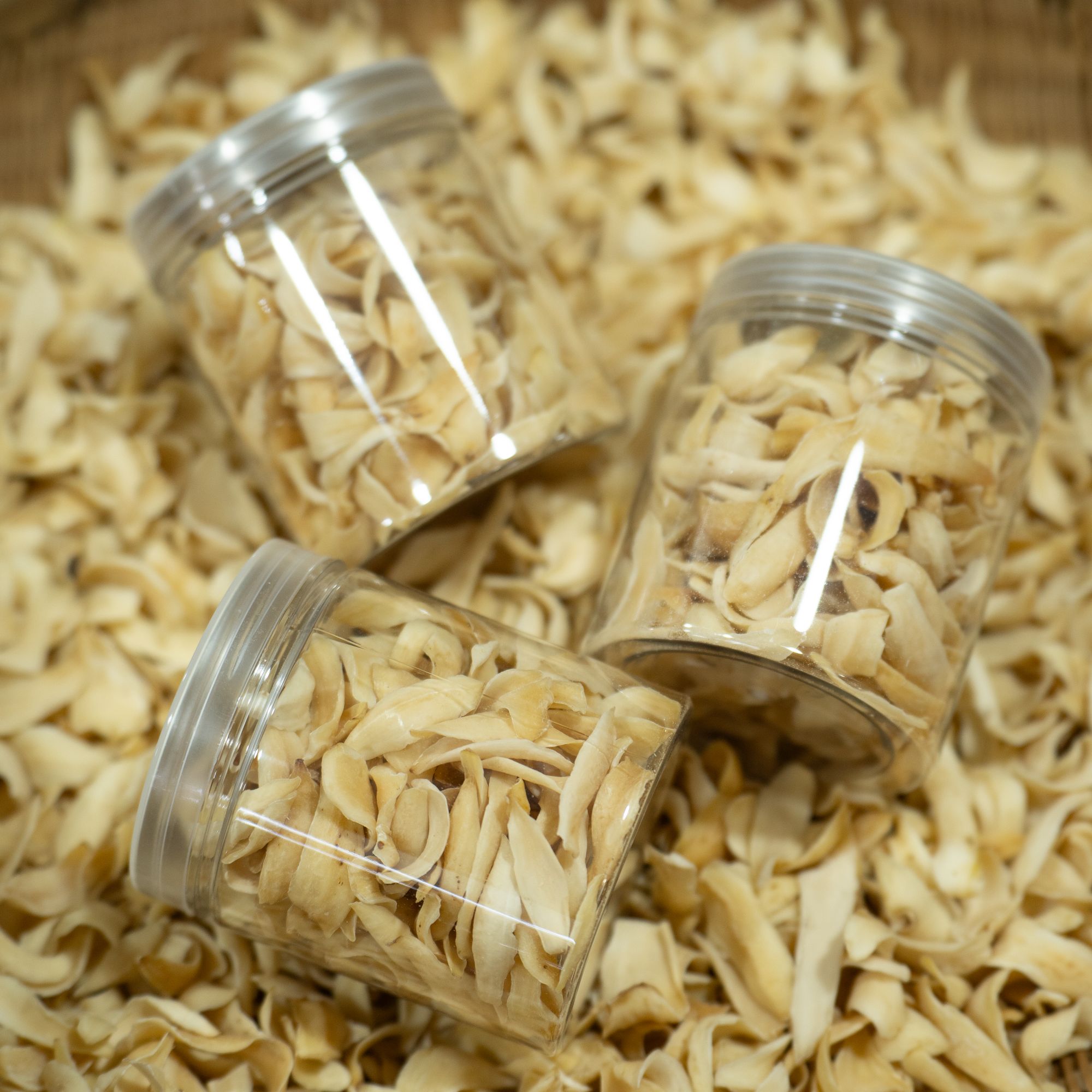 【百合干】湖南特级龙芽百合干原色无硫粉糯