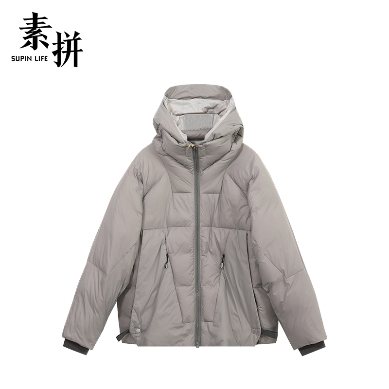 素拼男装鹅绒服SPMAYR257526A-SPMAYR257526B