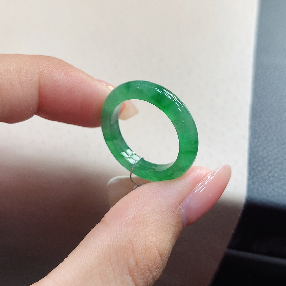 未镶嵌戒指翡翠12号