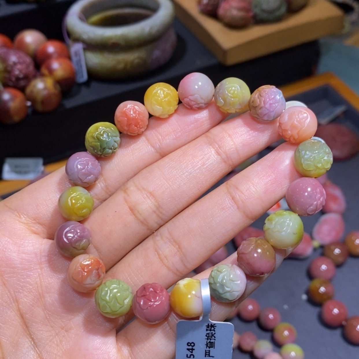 【闪购商品】未镶嵌手链玛瑙/玉髓文*盐源玛瑙