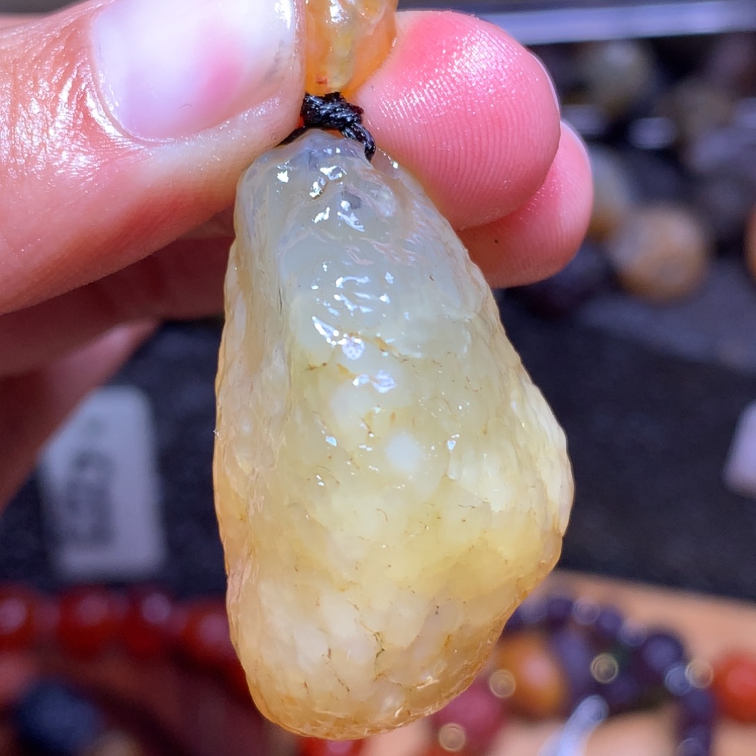 未镶嵌玛瑙/玉髓珠宝半成品