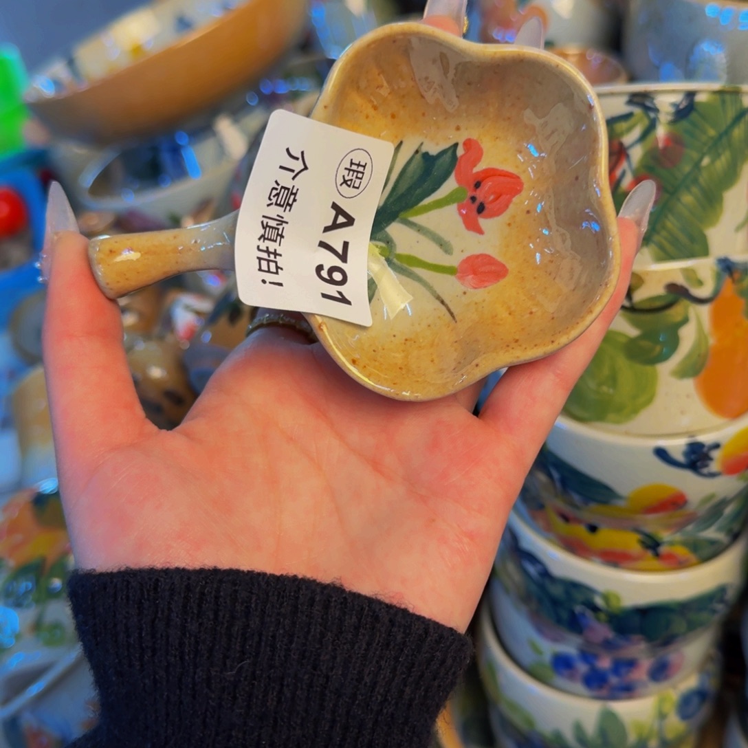 瓷片景德镇陶瓷手工手绘