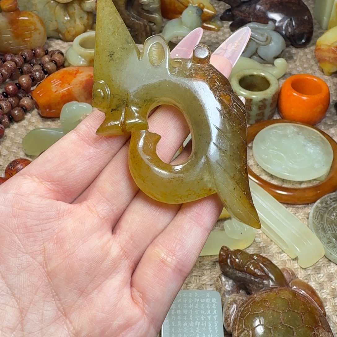 白玉菩提吊坠挂件