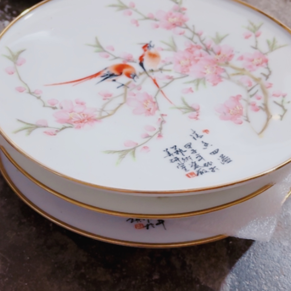 【闪购商品】紫砂茶盘平**人盘子3个