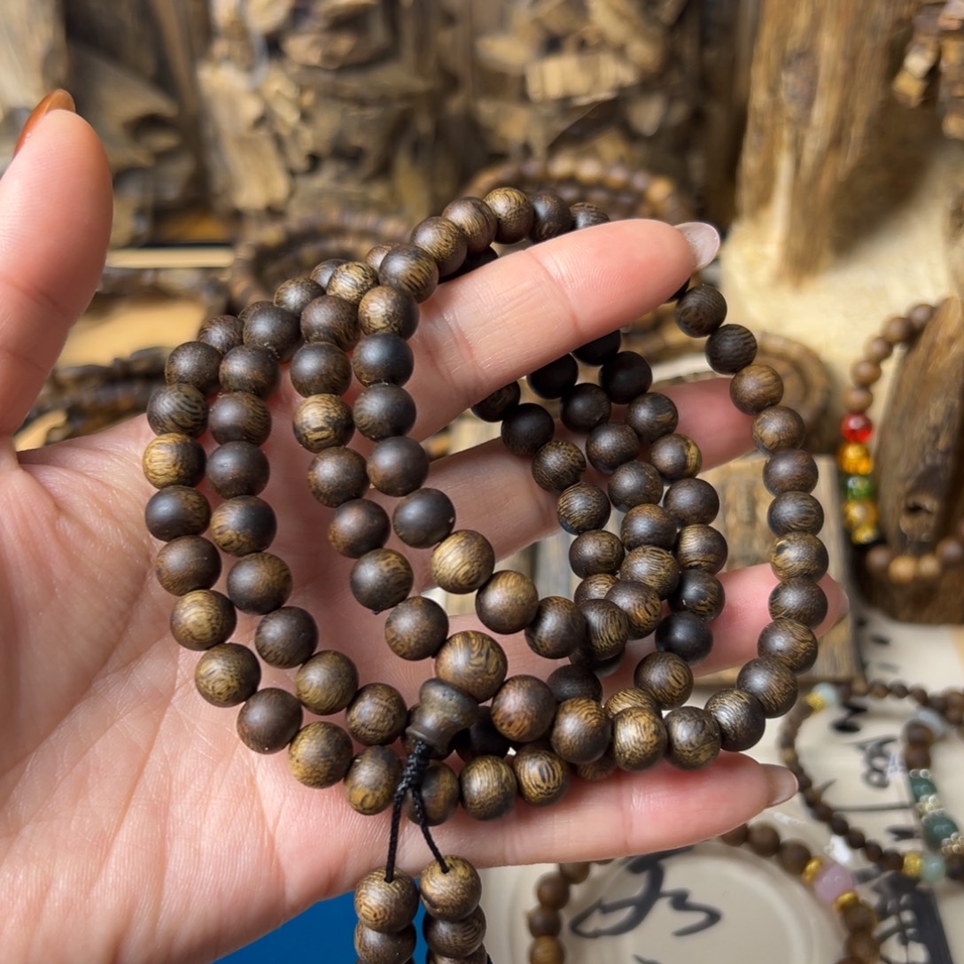 沉香碎屑沉香卡8多圈25克