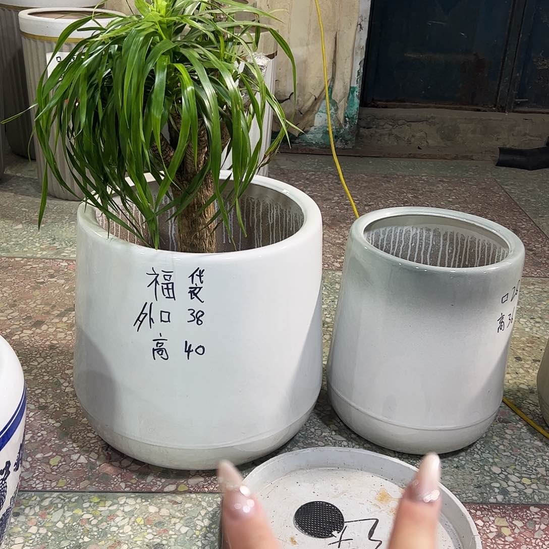 陶瓷陶瓷大花盆 