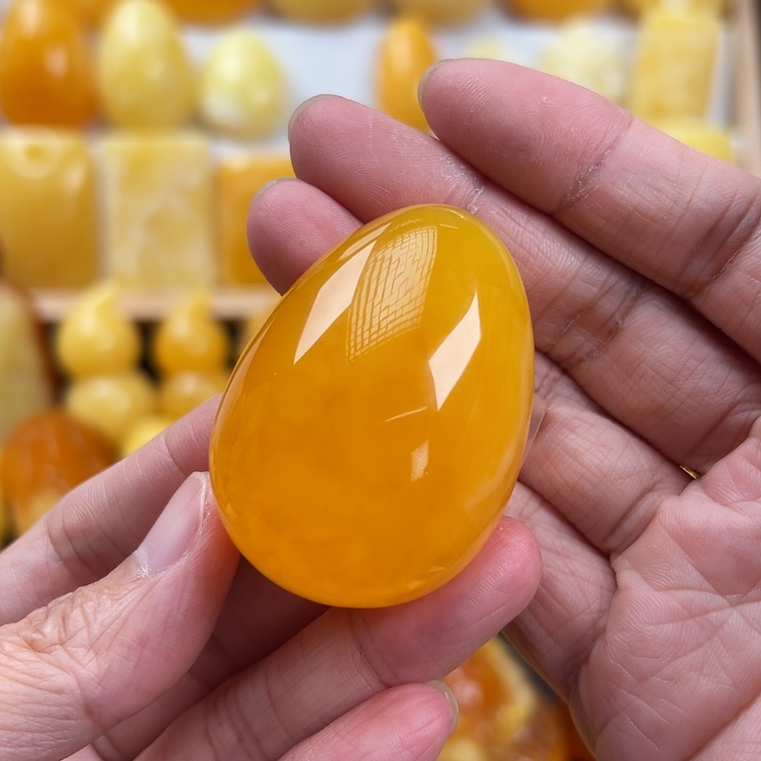 蜜蜡颈饰未镶嵌蜜蜡