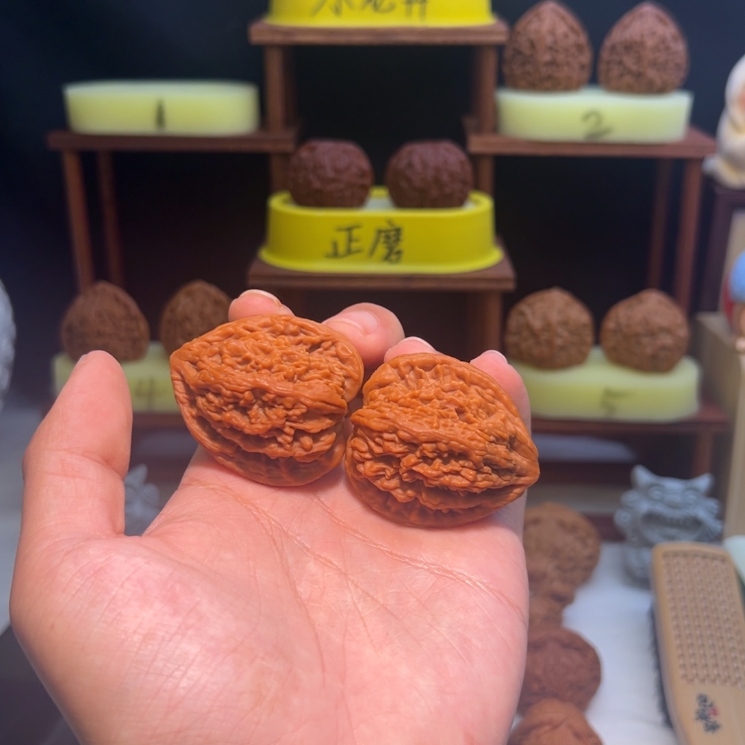 文玩核桃吊坠【老孙家】全品41虎头王