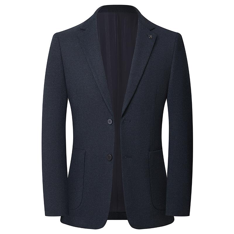 Romon/罗蒙【磨毛外套】秋冬男士西服时尚商务休闲单西装上衣255235