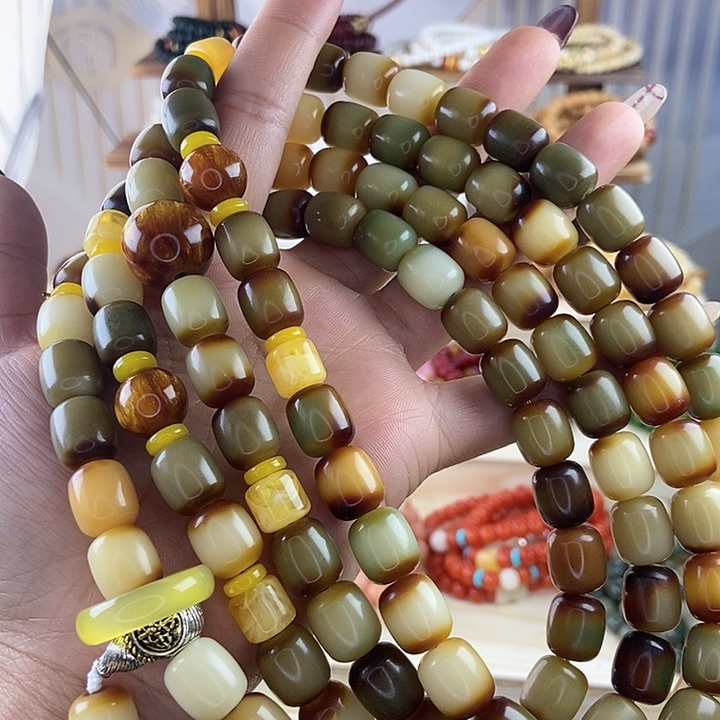 白玉菩提吊坠菩提