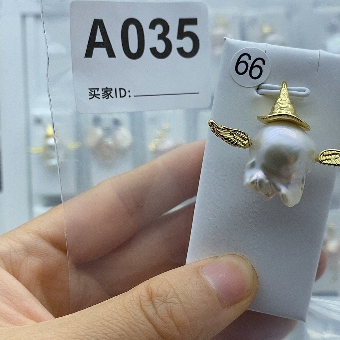 钛钢淡水珍珠颈饰