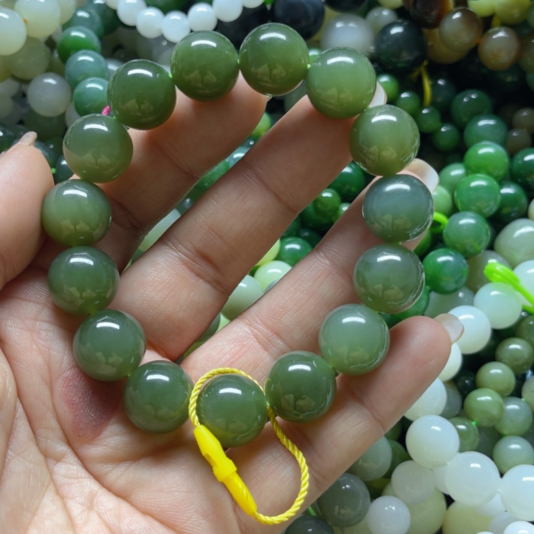 和田玉手链未镶嵌