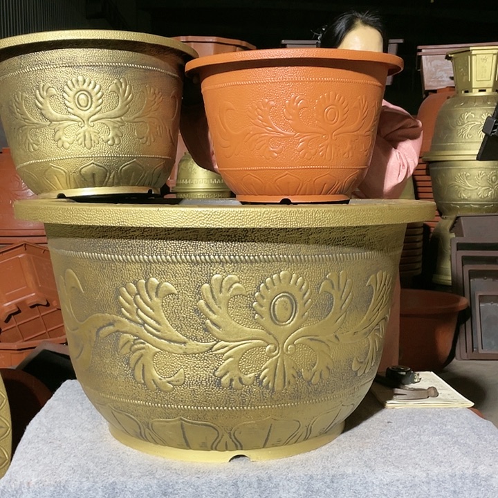 圆盆红色五零四个