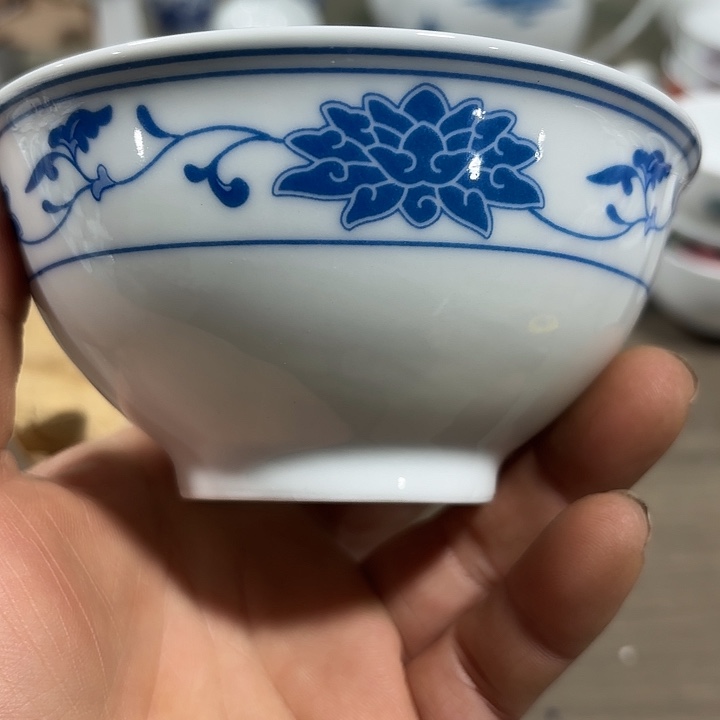 陶12公分米饭，碗米饭碗