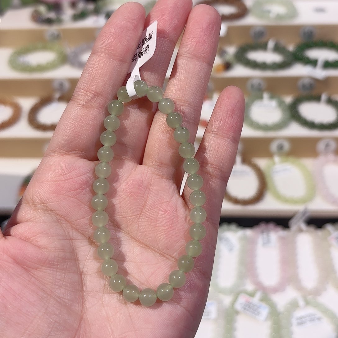 和田玉手链未镶嵌a