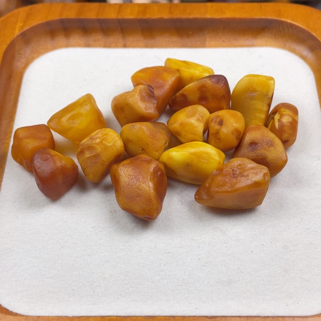 安***缦定制琥珀未镶嵌定制