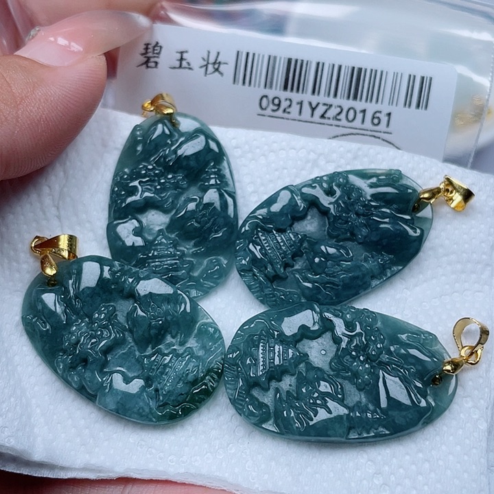 吊坠(不含链)未镶嵌翡翠
