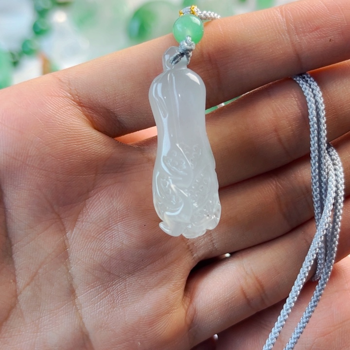 石英质玉吊坠(不含链)未镶嵌