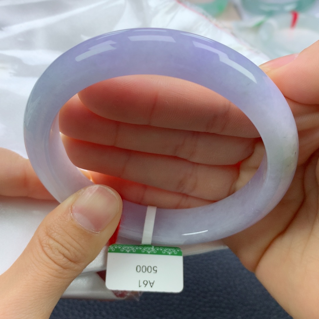 翡翠手镯未镶嵌61正