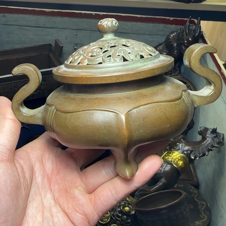 铜器把玩摆件链接