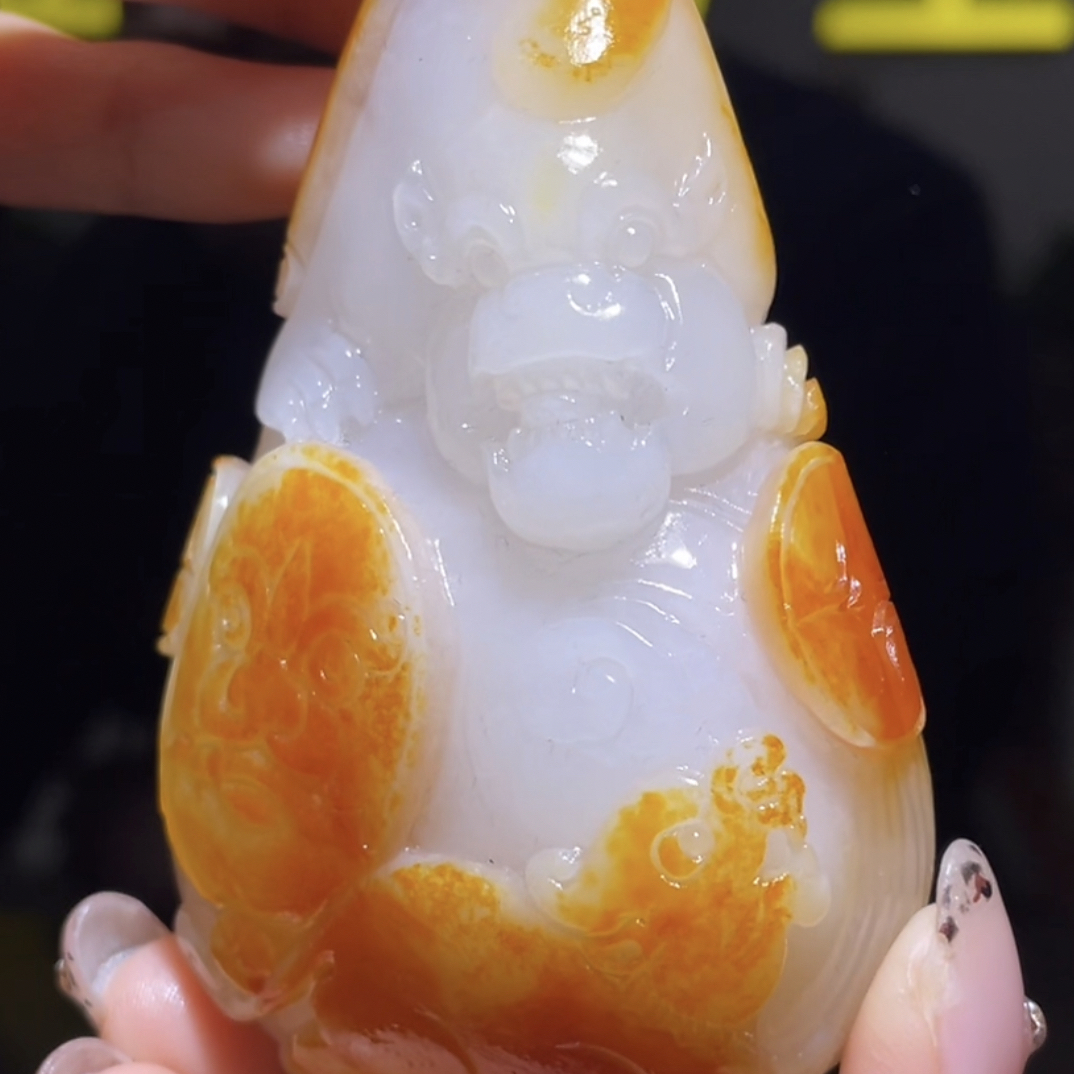 和田玉手把首饰珠宝拍一发一