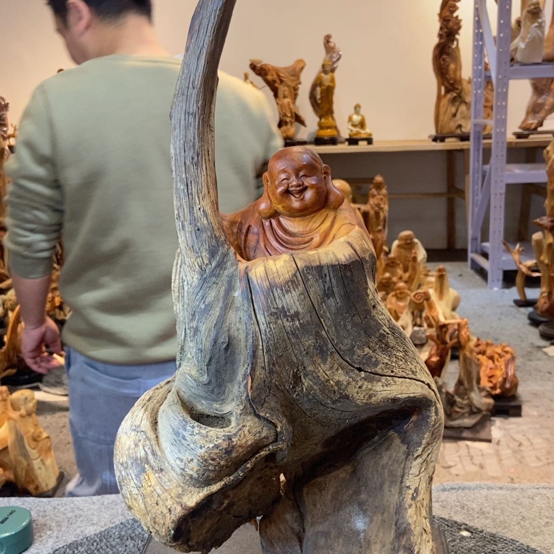 柏木（崖柏）太行崖柏根雕摆件