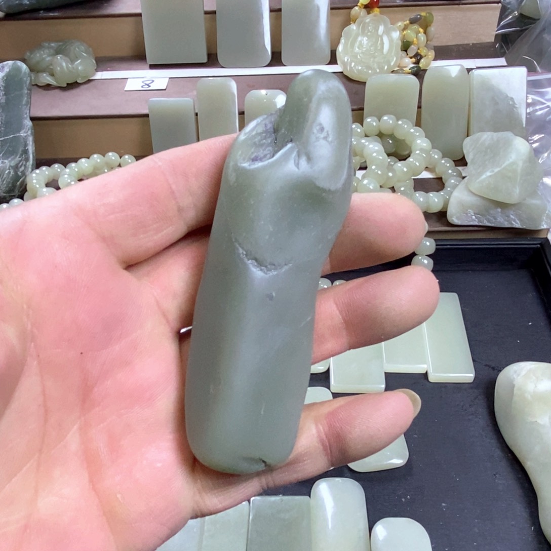 颈饰未镶嵌和田玉静*093