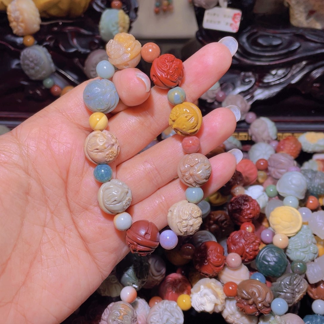 石英质玉手链未镶嵌