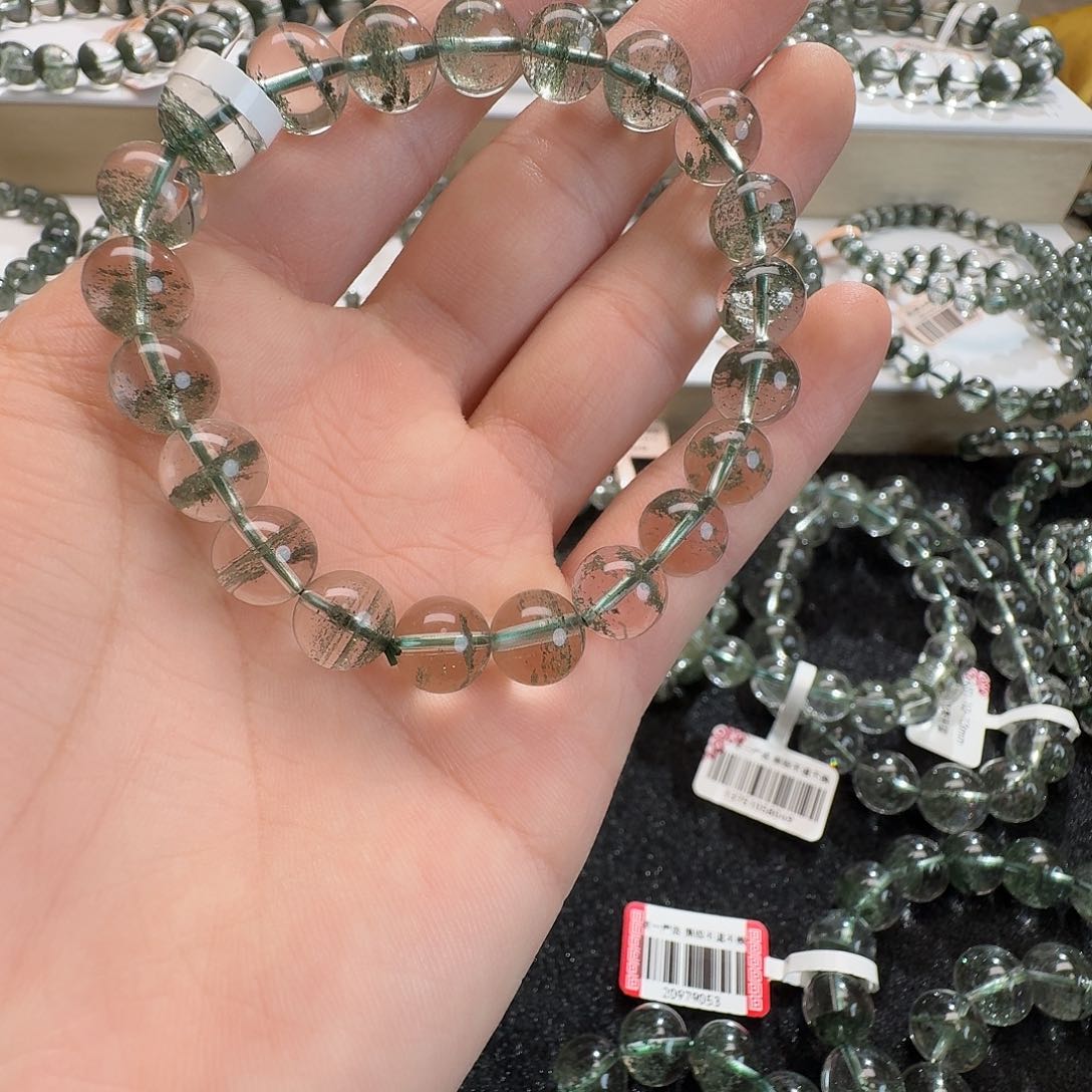 水晶手链未镶嵌?****莹天然