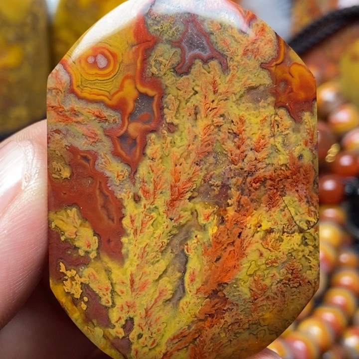 玛瑙/玉髓吊牌未镶嵌