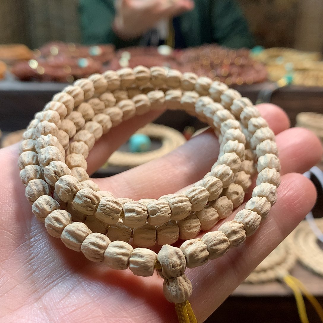 柏香籽/百香籽吊坠粉皮方块多棱顺鬼