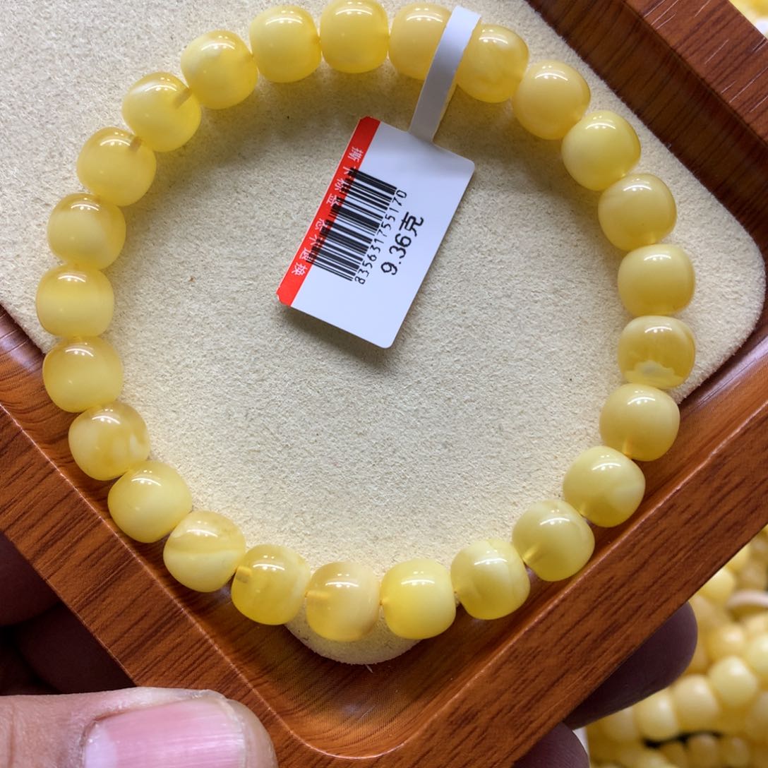 蜜蜡手链未镶嵌蜜蜡