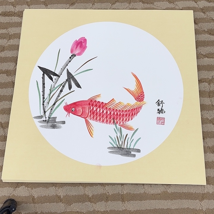 国画花鸟是个可爱小50.50