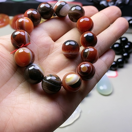 玛瑙/玉髓吊坠(不含链)未镶嵌泽*