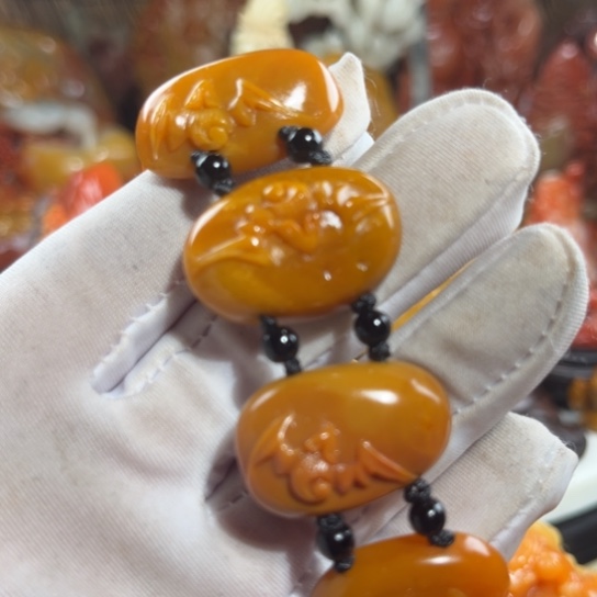 寿山石福**招手件非常好看