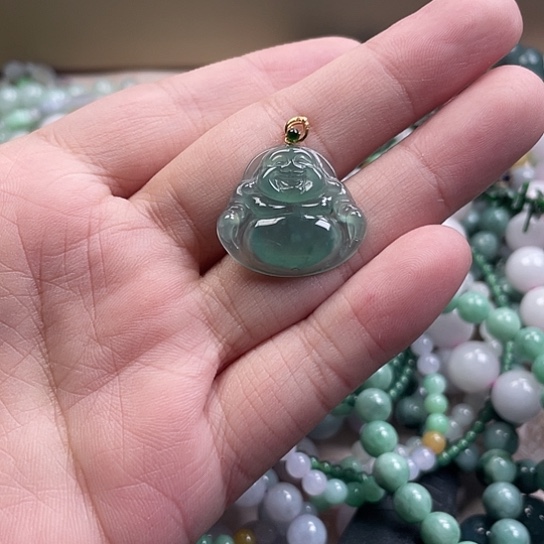 @****翡翠未镶嵌颈饰88