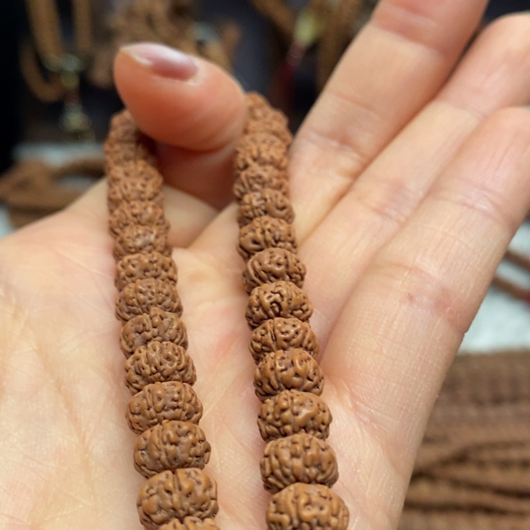 金刚菩提吊坠六瓣老树王单圈卡8