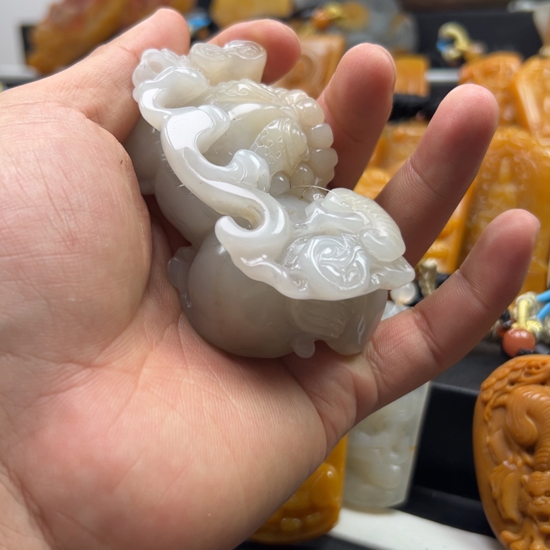 石英质玉（黄龙玉）未镶嵌多选一发货