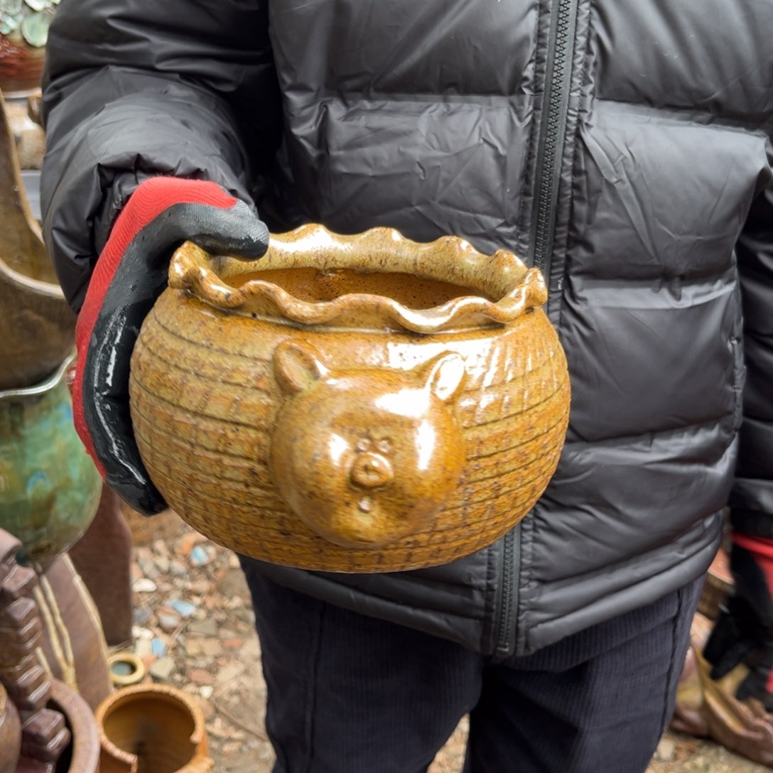 红陶高10口14无孔