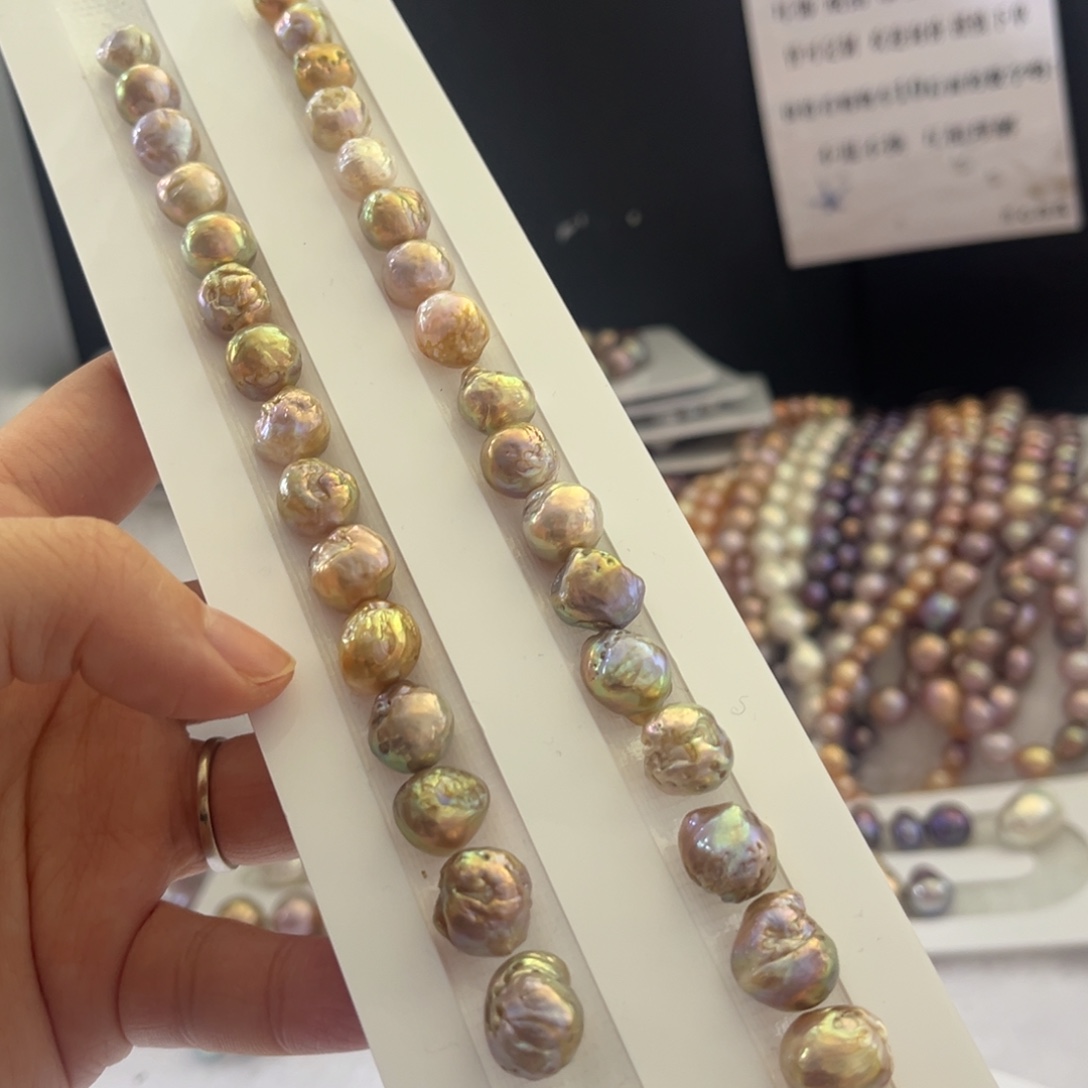 淡水珍珠手绳银S925镶嵌