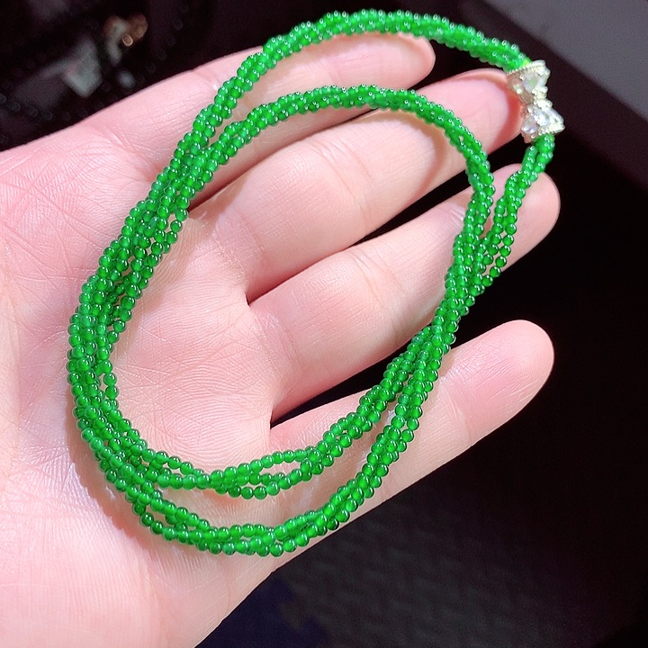 翡翠手链未镶嵌天然翡翠手链未镶嵌